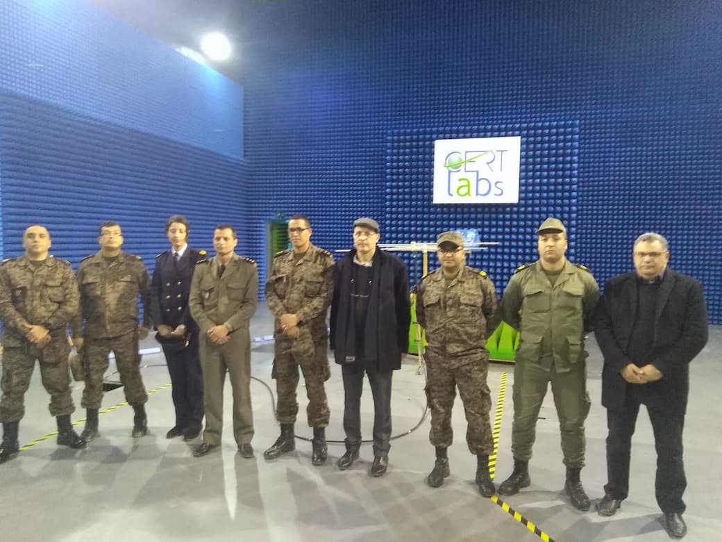 Visite d’une délégation du Ministère de la défense Idaraty